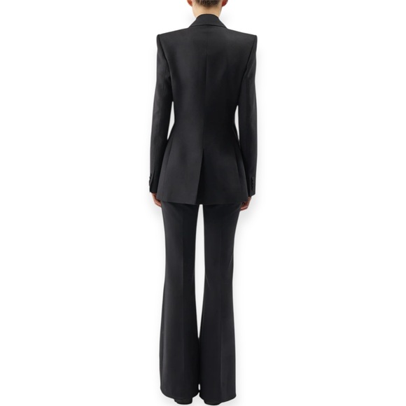 Gabriela Hearst Addin Blazer Black Cashmere Wool 90s minimalist classic timeless - Picture 4 of 14